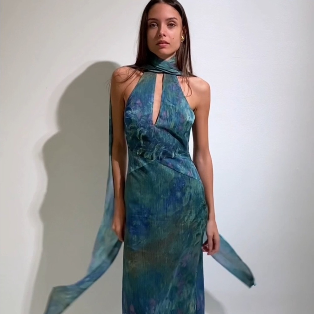 RARE - Monet Dress - Irises